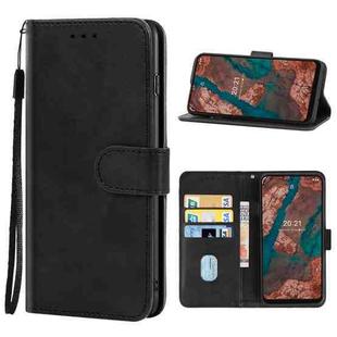 For Nokia X20 / X10 Leather Phone Case(Black)