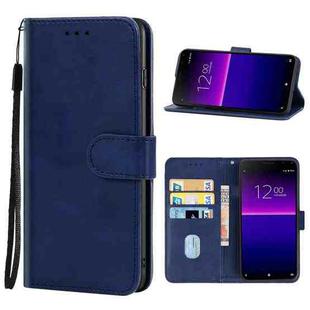 For Sony Xperia 20 / Xperia 8 Leather Phone Case(Blue)