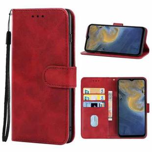 For ZTE Blade A71 Leather Phone Case(Red)