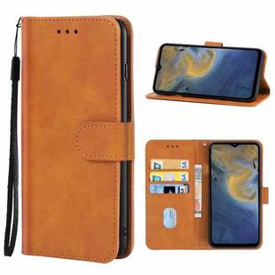 For ZTE Blade A71 Leather Phone Case(Brown)