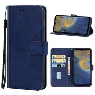 For ZTE Blade A71 Leather Phone Case(Blue)