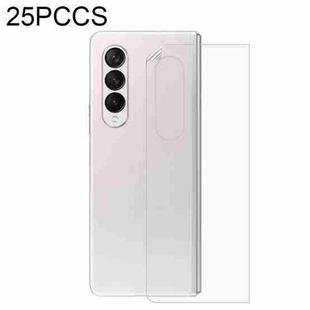 25 PCS Full Screen Protector Explosion-proof Hydrogel Film For Samsung Galaxy Z Fold4(Back Screen)