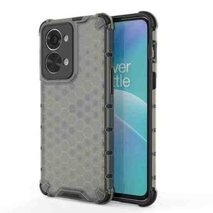 For OnePlus Nord 2T 5G Honeycomb Phone Case(Black)