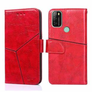 For Blackview A70 Geometric Stitching Horizontal Flip Leather Phone Case(Red)