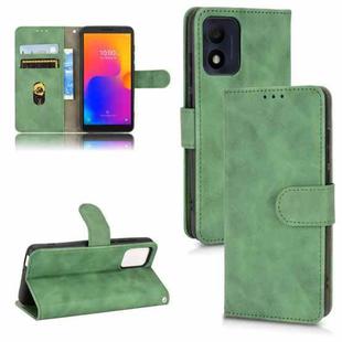 For Alcatel 1B 2022 Skin Feel Magnetic Flip Leather Phone Case(Green)