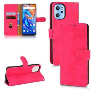 For UMIDIGI A13 / A13 Pro / A13S Skin Feel Magnetic Flip Leather Phone Case(Rose Red)