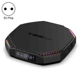 T95 Plus RK3566 Dual Wifi Bluetooth Smart TV Set Top Box, 8GB+64GB(EU Plug)