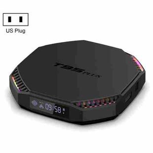 T95 Plus RK3566 Dual Wifi Bluetooth Smart TV Set Top Box, 8GB+128GB(US Plug)
