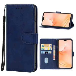 For vivo V20 Pro Leather Phone Case(Blue)