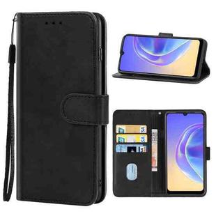 For vivo V21 4G Leather Phone Case(Black)