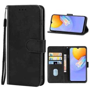 For vivo Y15a Leather Phone Case(Black)