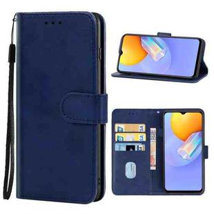 For vivo Y15a Leather Phone Case(Blue)