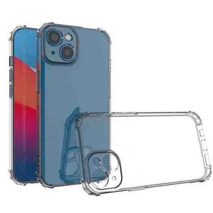 For iPhone 14 Shockproof Transparent TPU Phone Case 