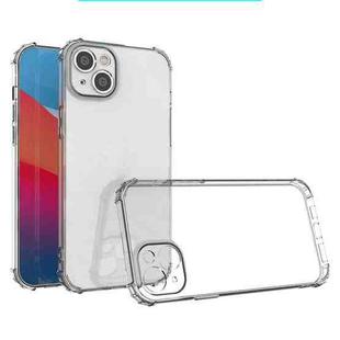 For iPhone 14 Plus Shockproof Transparent TPU Phone Case