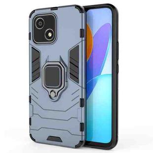 For Honor Play 30 Shockproof PC + TPU Protective Phone Case with Magnetic Ring Holder(Navy Blue)