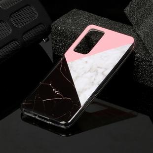 For Huawei P40 Marble Pattern Soft TPU Protective Case(Tricolor)