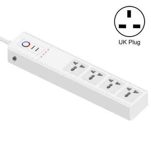 ZigBee 16A SM-SO306-M 4 Holes + 2 USB Multi-purpose Smart Power Strip(UK Plug)