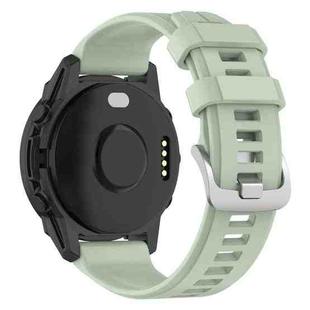 For Garmin Forerunner 955 / 255 / 745 22mm Silicone Watch Band(Mint Green)