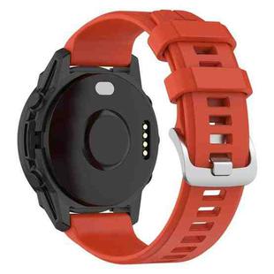 For Garmin Forerunner 955 / 255 / 745 22mm Silicone Watch Band(Red)