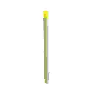 Contrasting Color Silicone Protective Case For Apple Pencil 2(Green)
