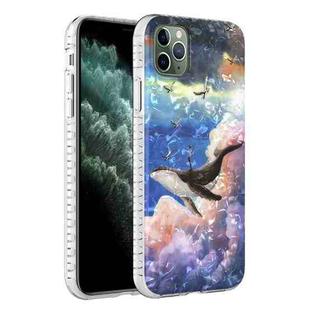 For iPhone 11 Pro Max 2.0mm Airbag Shockproof TPU Phone Case (Whale)