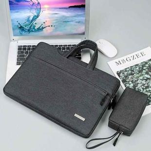 Handbag Laptop Bag Inner Bag with Power Bag, Size:11 inch(Dark Grey)