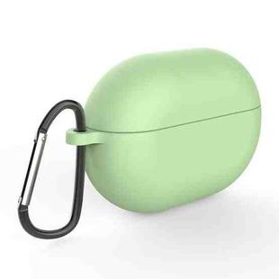 Earphone Silicone Protective Case for Huawei FreeBuds Pro, Type:with Buckle(Green)