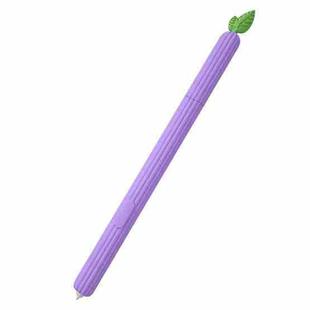 Fruit and Vegetable Shape Stylus Silicone Protective Case For Samsung Galaxy Tab S6(Small Grapes)