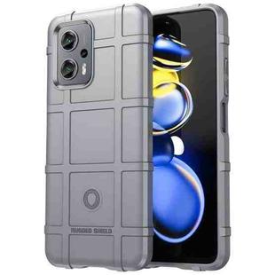 For Xiaomi Poco X4 GT Full Coverage Shockproof TPU Case(Grey)