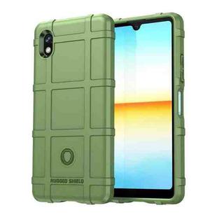 For Sony Xperia Ace 3 Full Coverage Shockproof TPU Case(Green)