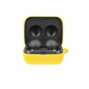 Bluetooth Earphone Silicone Protective Case For Sony LinkBuds WF-L900-2(Yellow)