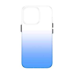 For iPhone 14 Pro PC Symphony Gradient Phone Case(Blue)