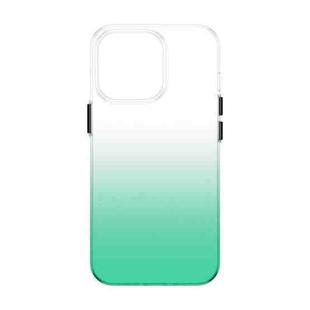 For iPhone 13 Pro Max PC Symphony Gradient Phone Case (Green)