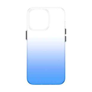For iPhone 13 Pro PC Symphony Gradient Phone Case (Blue)