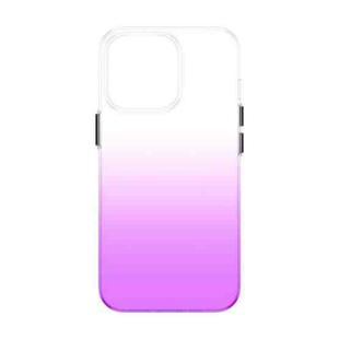 For iPhone 12 Pro Max PC Symphony Gradient Phone Case(Purple)