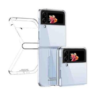 For Samsung Galaxy Z Flip4 Electroplating Transparent Phone Case(Transparent)