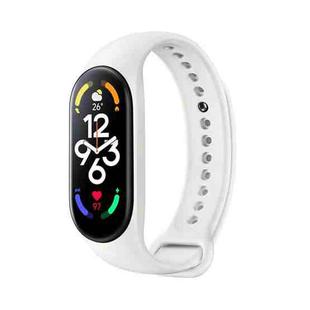 For Xiaomi Mi Band 7 Original Xiaomi Silicone Watch Band(White)