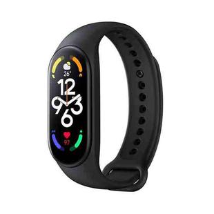 For Xiaomi Mi Band 7 Original Xiaomi Silicone Watch Band(Black)