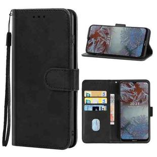 For Nokia G10 Leather Phone Case(Black)