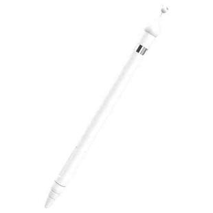 Cartoon Silicone Protective Case For Apple Pencil 2 / 1(White)
