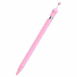 Cartoon Silicone Protective Case For Apple Pencil 2 / 1(Pink)