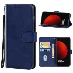 For Xiaomi 12S Ultra Leather Phone Case(Blue)