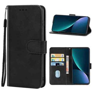 For Xiaomi 12 Pro Dimensity Leather Phone Case(Black)