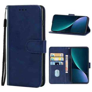 For Xiaomi 12 Pro Dimensity Leather Phone Case(Blue)