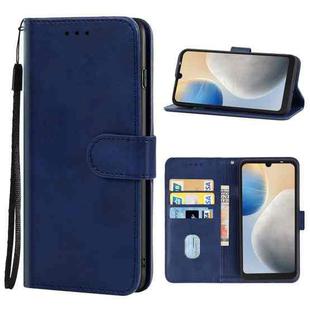 For Tecno Pop 6 Leather Phone Case(Blue)