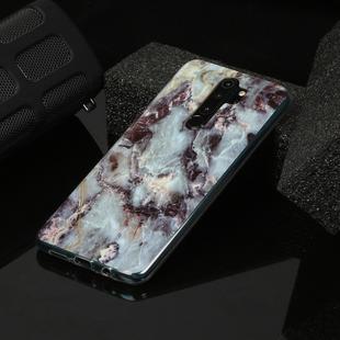 For Xiaomi Redmi Note 8 Pro Marble Pattern Soft TPU Protective Case(Gray)