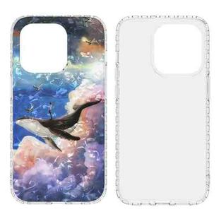 2.0mm Airbag Shockproof TPU Phone Case For iPhone 14 Pro Max(Whale)
