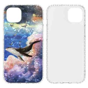 2.0mm Airbag Shockproof TPU Phone Case For iPhone 14 Max(Whale)