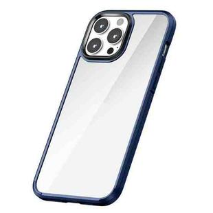 For iPhone 14 Pro Ice Crystal PC + TPU Phone Case(Blue)