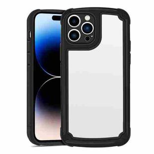 Airbag Shockproof Hybrid Phone Case For iPhone 14 Pro Max(Black)